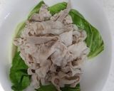 ☆簡単に☆甘辛麻辣だれ豚バラ肉の雲白肉風作り方11写真