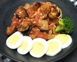 茄子のトマトソースパスタ作り方9写真