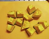 かぼちゃの煮付け(煮汁の量がピッタリ)作り方1写真