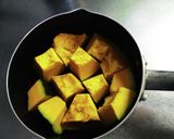 かぼちゃの煮付け(煮汁の量がピッタリ)作り方2写真