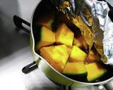 かぼちゃの煮付け(煮汁の量がピッタリ)作り方4写真
