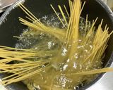 *青梗菜とシラスのペペロンチーノでランチ作り方7写真