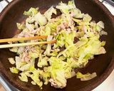 節約、焼きそばうどん作り方3写真