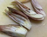 切っていれるだけ！みょうがの麺つゆづけ作り方1写真