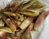 切っていれるだけ！みょうがの麺つゆづけ作り方2写真