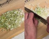 マヨでしっとり！甘酢レンコンつくね丼作り方1写真