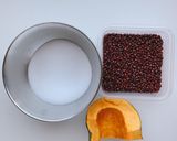 じっくりコトコトかぼちゃぜんざい作り方1写真