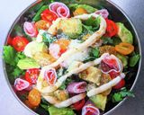 生ハムサラダボウルごはん作り方5写真