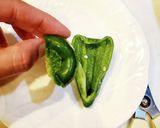 少量のピーマンはキッチンバサミで♪作り方5写真