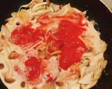 トマト缶で、豆腐と野菜のトマトクリーム煮作り方4写真