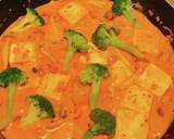 トマト缶で、豆腐と野菜のトマトクリーム煮作り方6写真