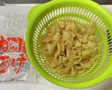 小松菜ともやしと刻み揚げの胡麻和え作り方6写真