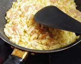 ☆簡単☆どーん！と大きいカレーチキポテ作り方3写真