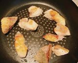 ぷりぷりなブリと大根、キャベツの生姜ダレ作り方5写真