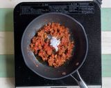 ハロウィンミートソースチキンライス作り方5写真