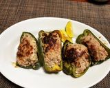 大葉と豚のピーマン肉詰め作り方10写真