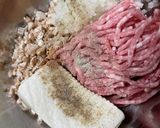 お豆腐入りしいたけの肉詰め作り方4写真