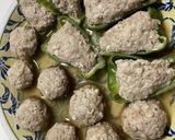 お豆腐入りしいたけの肉詰め作り方6写真