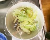 隙間埋レンジ簡単白菜きな粉コールスロー風作り方6写真