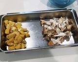 【プロが秋を楽しむ】栗の和風出しパスタ作り方2写真