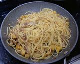 【プロが秋を楽しむ】栗の和風出しパスタ作り方7写真
