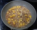 【プロが秋を楽しむ】栗の和風出しパスタ作り方6写真