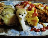 厨房ばあばぁ!本日のランチ.オムライス。作り方6写真