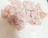 マコモダケと鶏胸肉のピリ辛中華あん作り方2写真