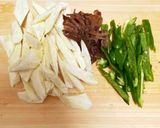 マコモダケと鶏胸肉のピリ辛中華あん作り方6写真