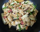 マコモダケと鶏胸肉のピリ辛中華あん作り方9写真