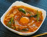 野菜いっぱいのチゲスープ作り方8写真