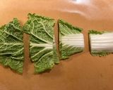Porky Napa Cabbage作り方1写真