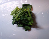 ほうれん草のおひたし～一人分のお弁当用～作り方2写真