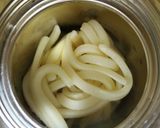 【スープ食】鹿バーグとレモンのうどん作り方4写真