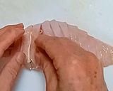 ハッセルバックチキン　作り方3写真
