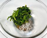 ほうれん草としらすのおかか和え作り方2写真