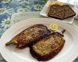 もちトロッと♬白茄子のにんにくステーキ作り方5写真