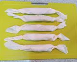 かぼちゃベーコン春巻き☆キャンディ風作り方11写真