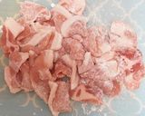 蓮根と厚揚げ、豚肉のあまから味噌炒め作り方3写真