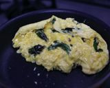 ペペロンチーノ風バジルオムレツ作り方7写真