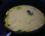 ペペロンチーノ風バジルオムレツ作り方5写真