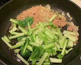 簡単　ツナ缶と小松菜のペペロンチーノ作り方9写真