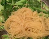 簡単　ツナ缶と小松菜のペペロンチーノ作り方15写真