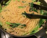 簡単　ツナ缶と小松菜のペペロンチーノ作り方16写真