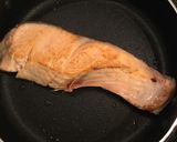 すき焼き鍋で☆ちゃんちゃん焼き作り方1写真