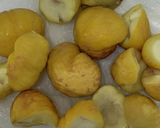 冷凍栗でホイル包みホックホクの蒸し栗作り方2写真