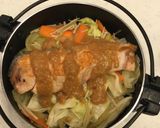 すき焼き鍋で☆ちゃんちゃん焼き作り方5写真