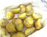 冷凍栗でホイル包みホックホクの蒸し栗作り方5写真