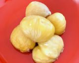 冷凍栗でホイル包みホックホクの蒸し栗作り方6写真