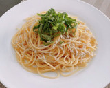 和えるだけ！しらすと大葉の柚子胡椒パスタ作り方3写真